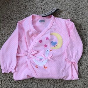 Baby Girl MudPie Goose Sleeper 3-6 mo